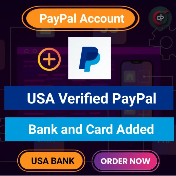 USA PayPal Account Bank & Card Verified