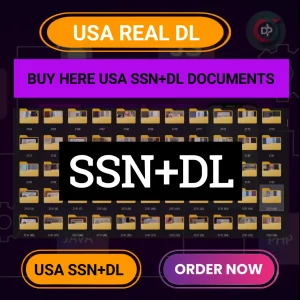 USA Same Person SSN+DL Front Back with Selfie