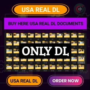 USA REAL DL Front Back with Selfie